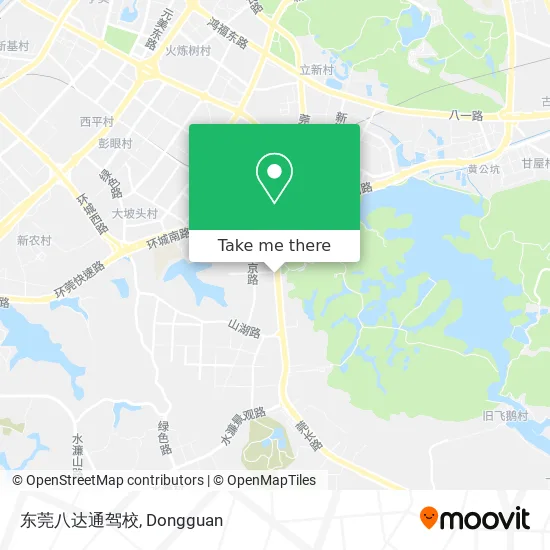 东莞八达通驾校 map