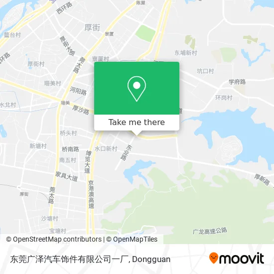 东莞广泽汽车饰件有限公司一厂 map