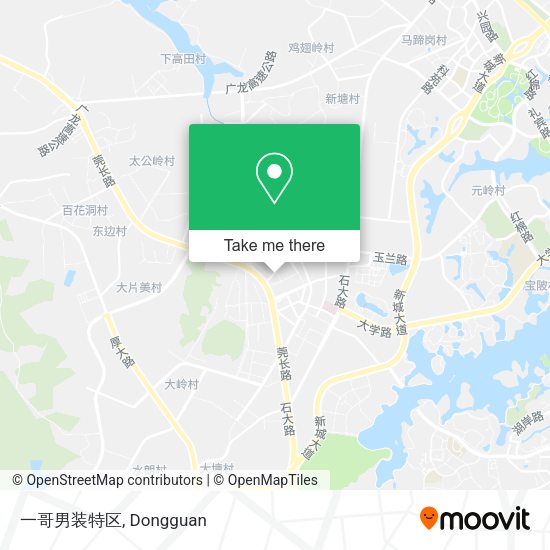 一哥男装特区 map