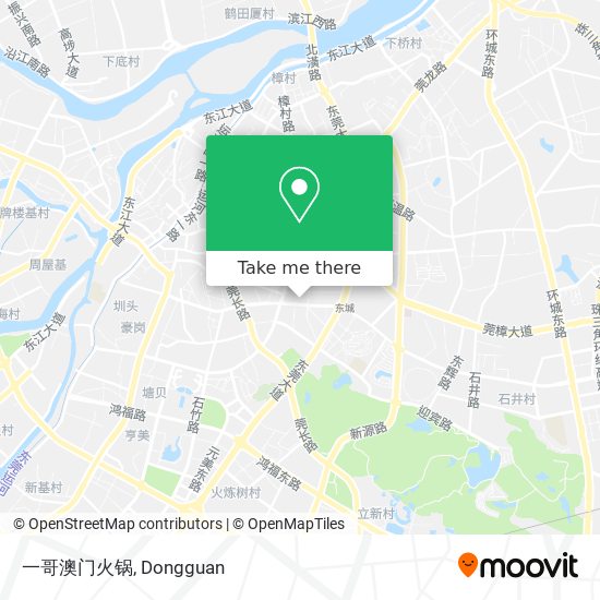 一哥澳门火锅 map