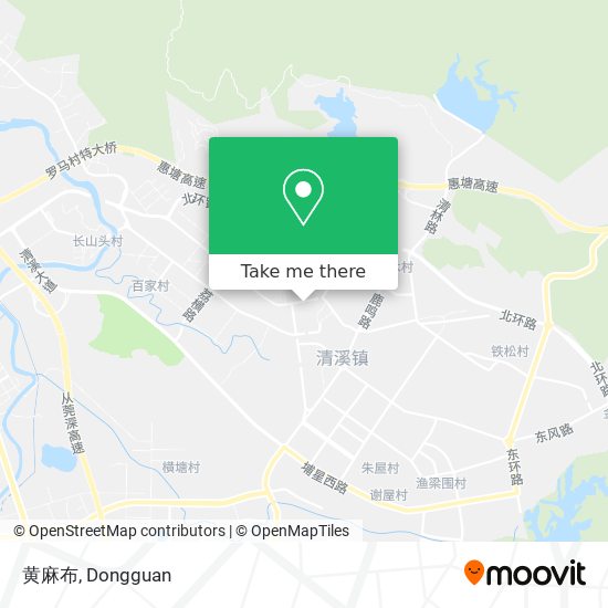 黄麻布 map