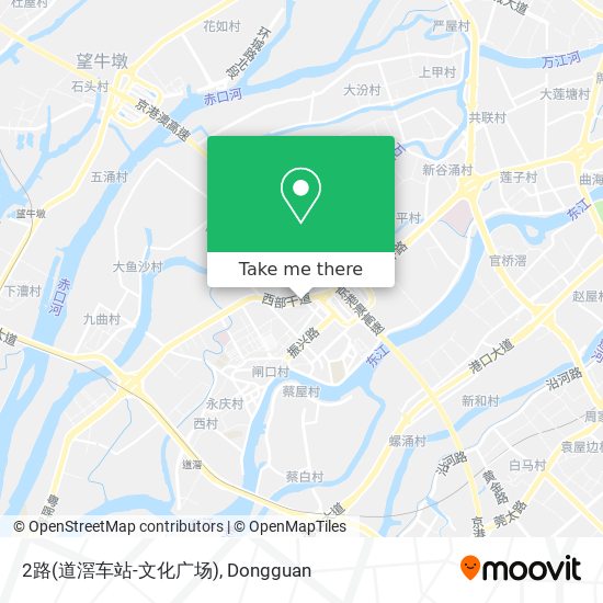 2路(道滘车站-文化广场) map