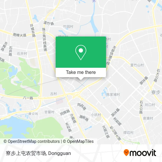 寮步上屯农贸市场 map