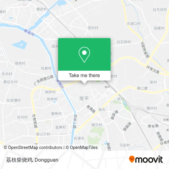 荔枝柴烧鸡 map