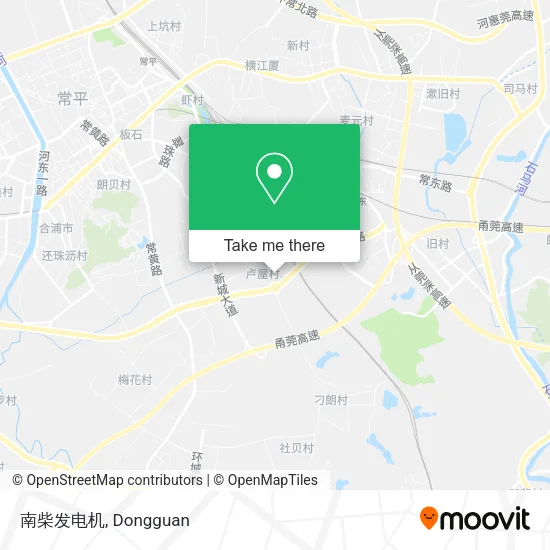 南柴发电机 map