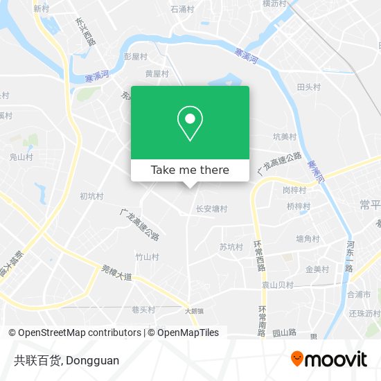 共联百货 map
