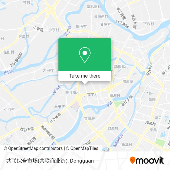 共联综合市场(共联商业街) map