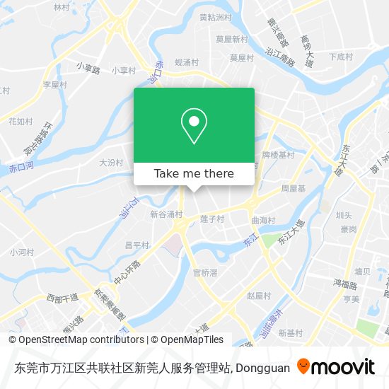 东莞市万江区共联社区新莞人服务管理站 map