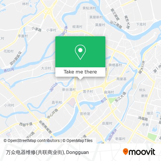 万众电器维修(共联商业街) map