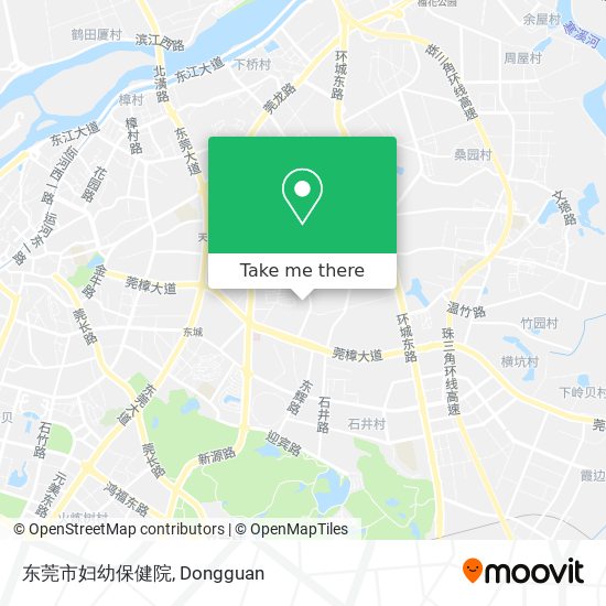 东莞市妇幼保健院 map