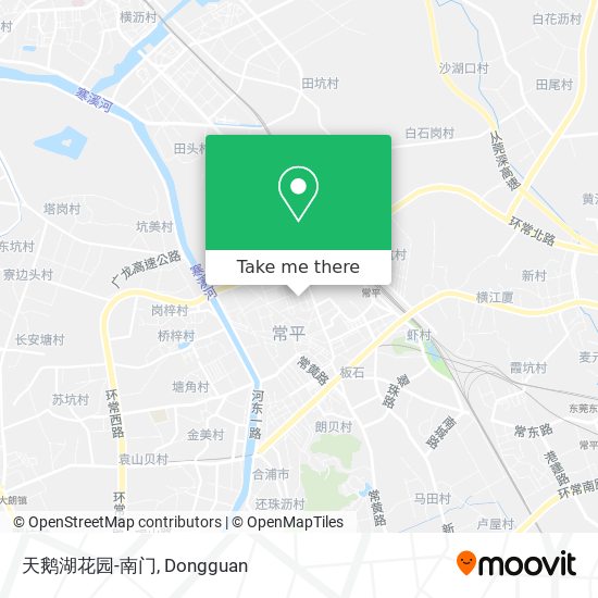 天鹅湖花园-南门 map