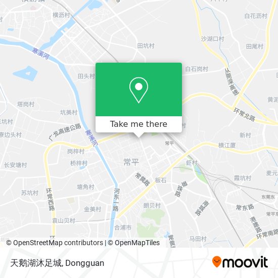 天鹅湖沐足城 map