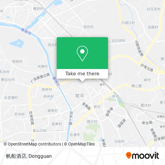 帆船酒店 map