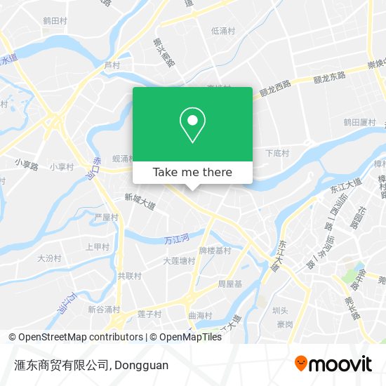 滙东商贸有限公司 map