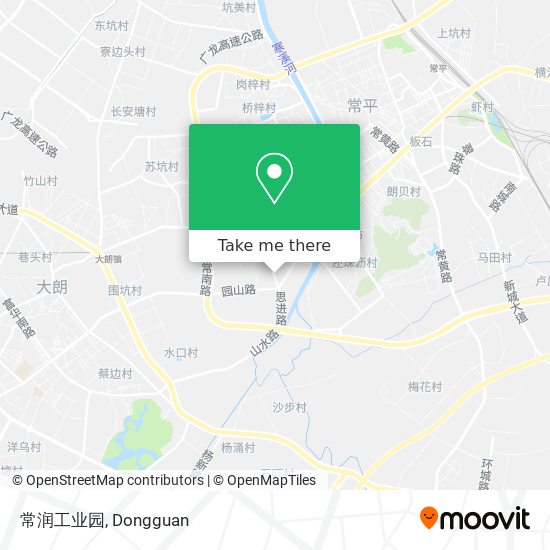 常润工业园 map