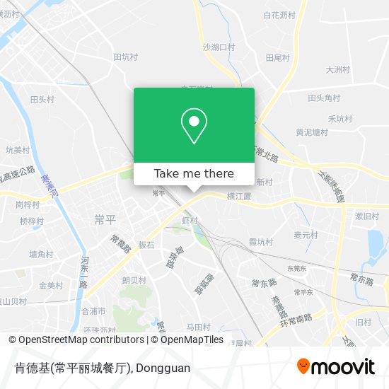 肯德基(常平丽城餐厅) map
