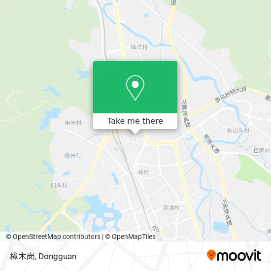 樟木岗 map