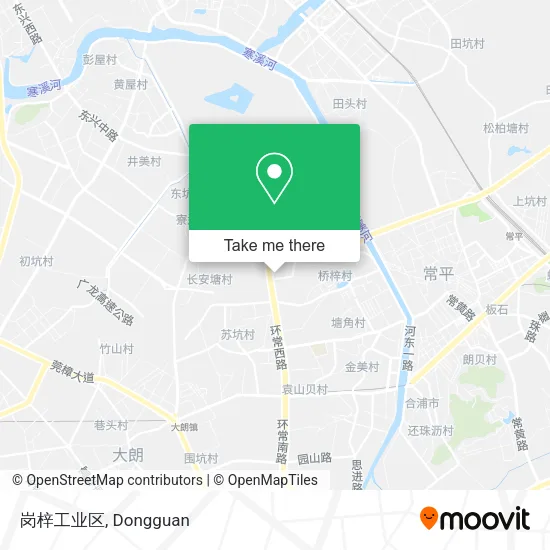 岗梓工业区 map