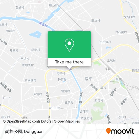 岗梓公园 map