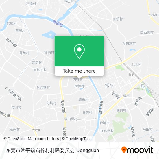 东莞市常平镇岗梓村村民委员会 map