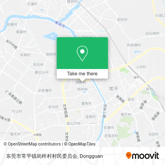 东莞市常平镇岗梓村村民委员会 map