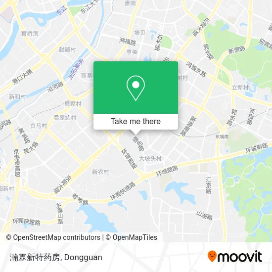 瀚霖新特药房 map