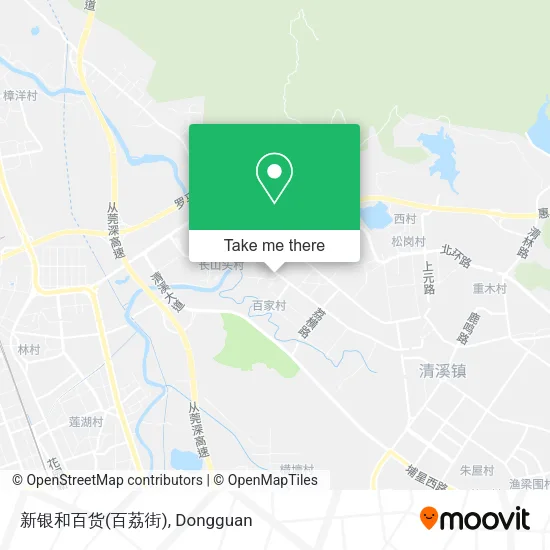 新银和百货(百荔街) map