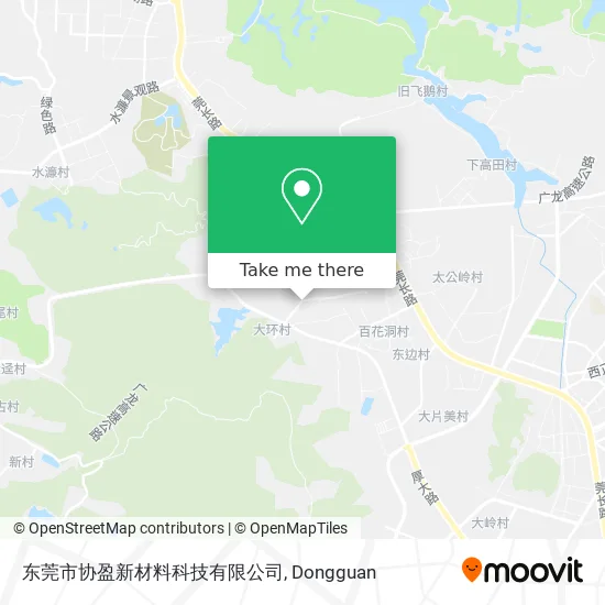 东莞市协盈新材料科技有限公司 map