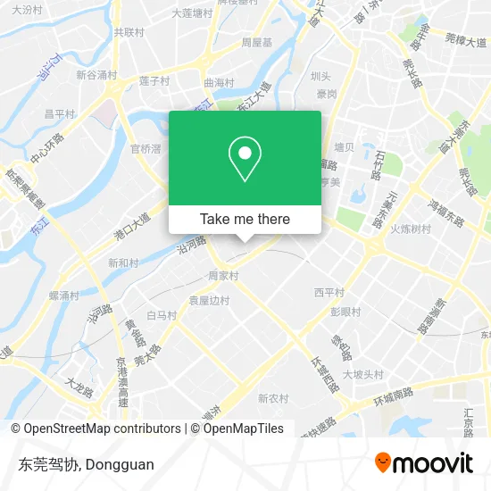 东莞驾协 map
