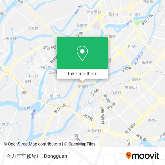 合力汽车修配厂 map