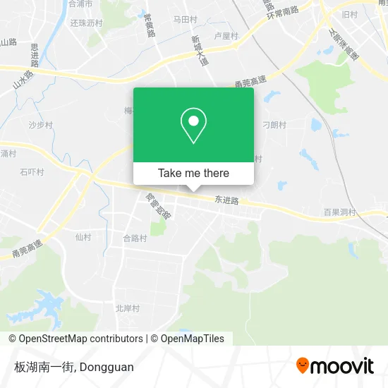 板湖南一街 map