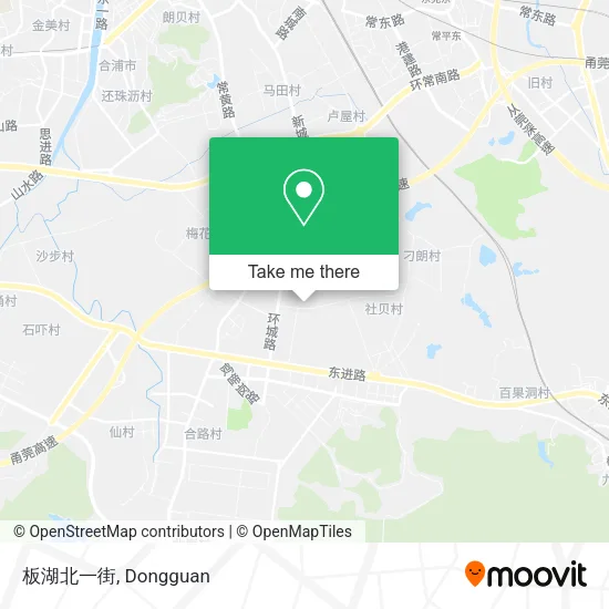 板湖北一街 map
