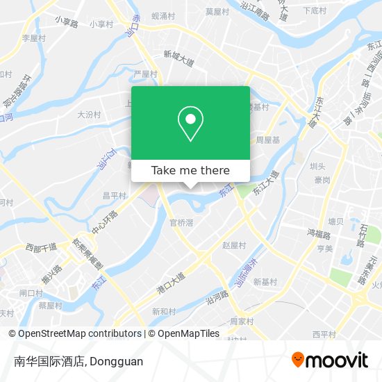 南华国际酒店 map