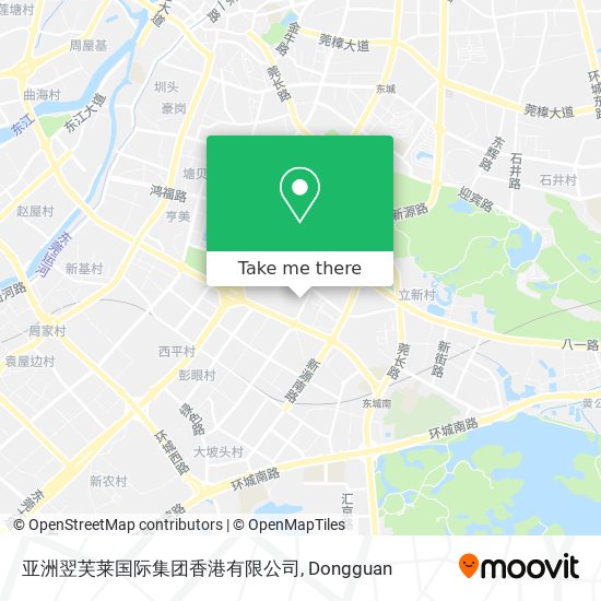 亚洲翌芙莱国际集团香港有限公司 map