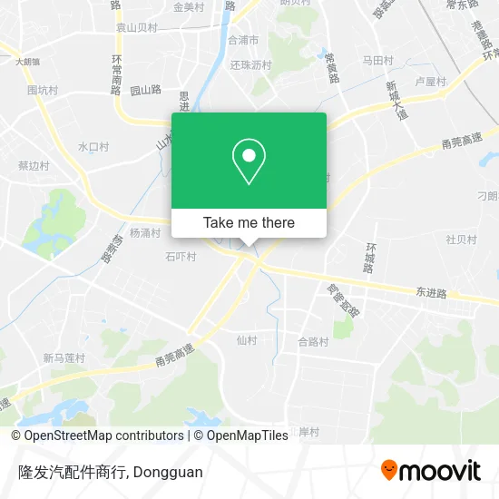 隆发汽配件商行 map