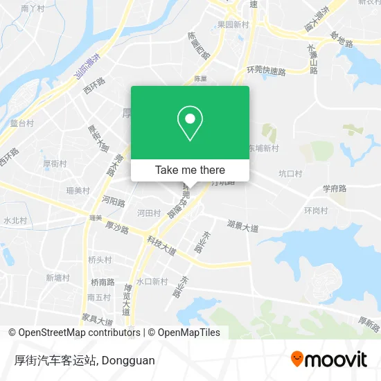 厚街汽车客运站 map