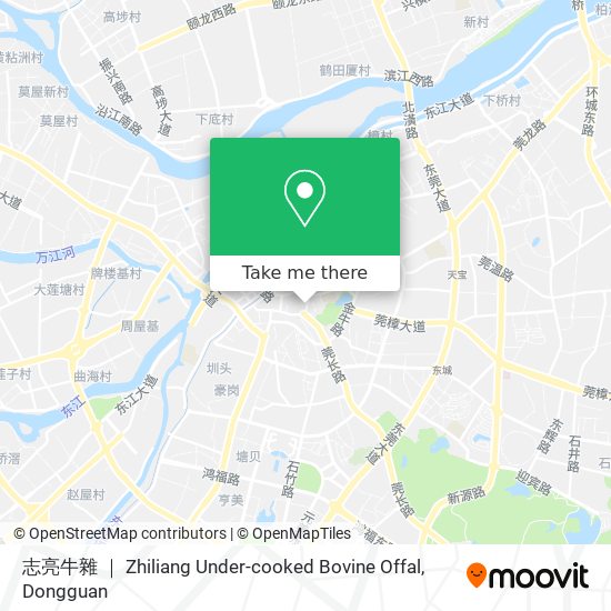 志亮牛雜 ｜ Zhiliang Under-cooked Bovine Offal map