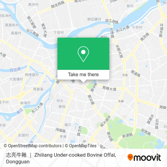 志亮牛雜 ｜ Zhiliang Under-cooked Bovine Offal map