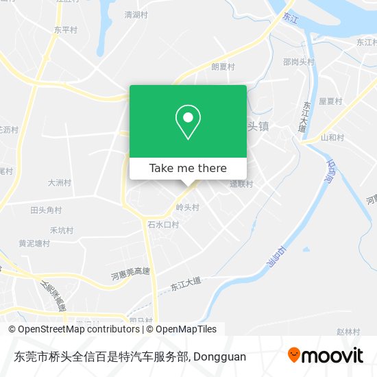 东莞市桥头全信百是特汽车服务部 map