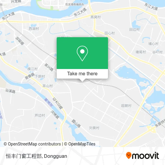 恒丰门窗工程部 map
