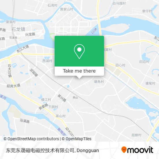 东莞东晟磁电磁控技术有限公司 map