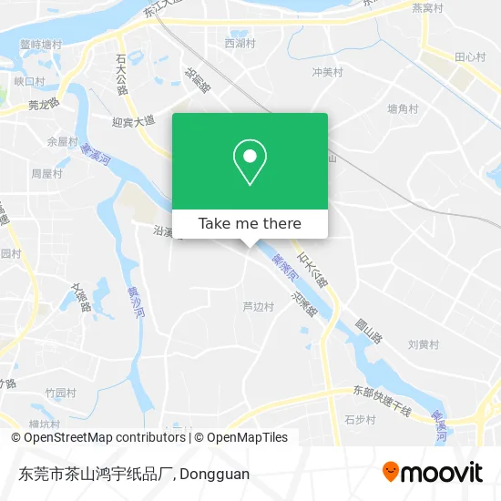 东莞市茶山鸿宇纸品厂 map