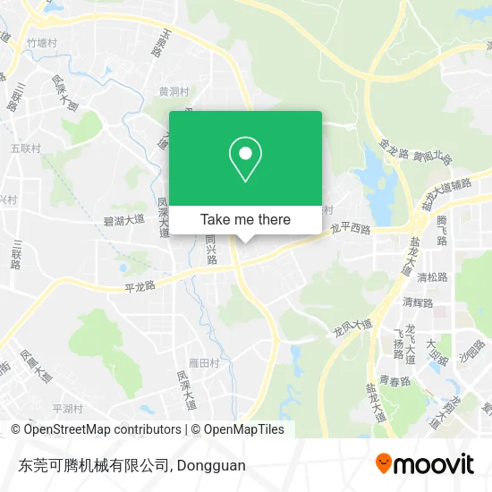 东莞可腾机械有限公司 map