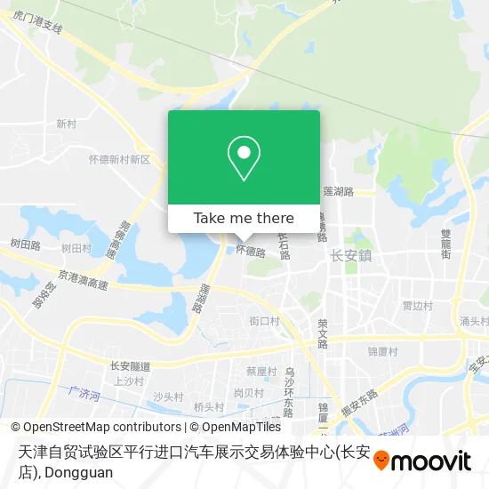 天津自贸试验区平行进口汽车展示交易体验中心(长安店) map
