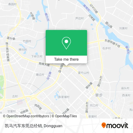 凯马汽车东莞总经销 map