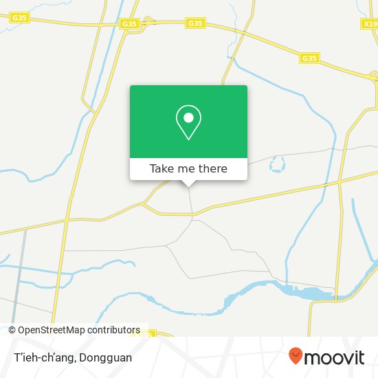 T’ieh-ch’ang map