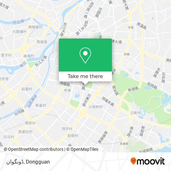 ڈونگوان map