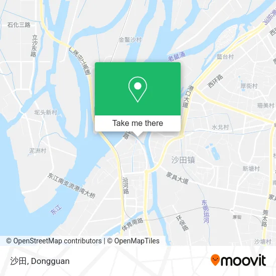 沙田 map
