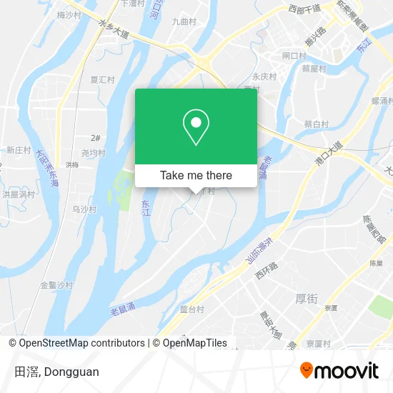 田滘 map