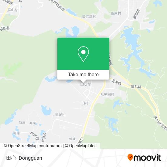 田心 map